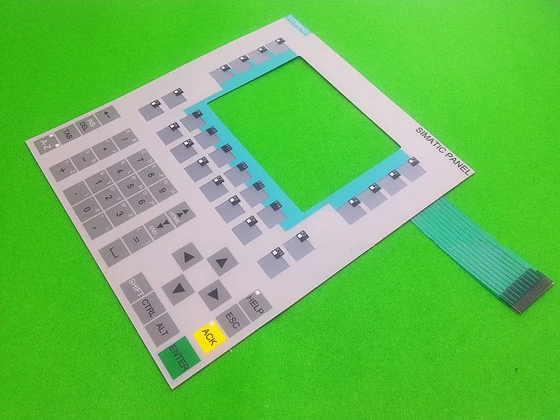 Новинка 5,7 ''6AV6 542-0BB15-2AX0 Мембранная клавиатура для OP170B 6AV6 542-0BB15-2AX0 мембранная клавиатура