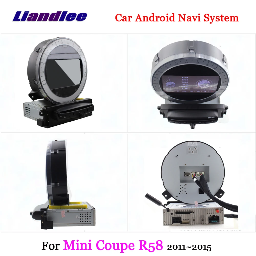 Perfect Liandlee For BMW Mini Coupe R58 2011~2015 Android Radio Stereo Carplay Camera Digital TV Wifi GPS Map Navi Navigation Multimedia 3