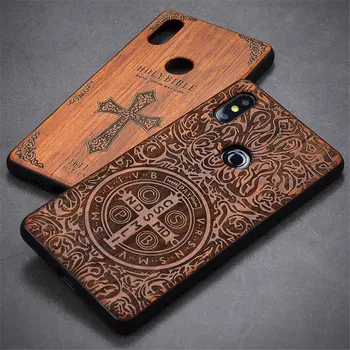 

Xiaomi mi mix 2s Case Wood Cover Full Protective Accessories Carved TPU Wooden Case for Xiaomi mi mix 2 2s 5.99" Customized
