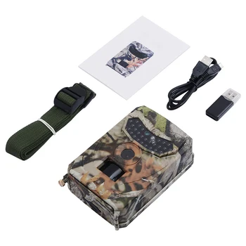 

PR100 Scouting Sport Camera 110 Wide Angle Infrared Trail Cameras Night Vision HD Outdoor sports Stealth Camera