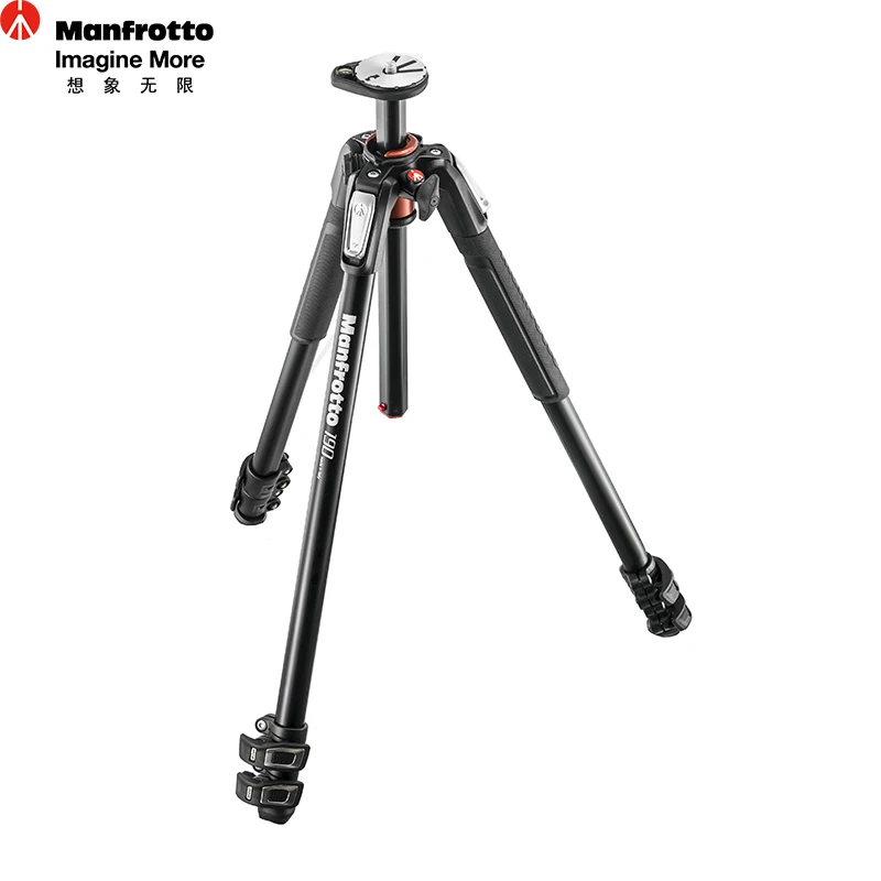

Manfrotto MT190XPRO3 Aluminum Professional DSLR Tripod 3 Section Camera Tripod Portable Mobile Tripod Stable Photography Support