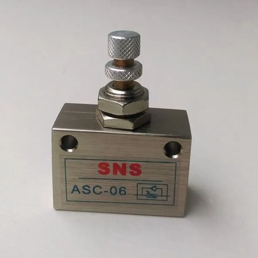 

ASC-06 1/8'' Speed Control Flow Control Valve Pneumatic Solenoid Valve