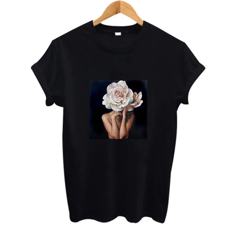 2019 الصيف جديد المتناثرة جماليات التي شيرت مثير الزهور ريشة طباعة قصيرة الأكمام قمم و المحملات الأزياء عارضة زوجين T قميص 2019 الصيف جديد المتناثرة جماليات التي شيرت مثير الزهور ريشة طباعة قصيرة الأكمام قمم و المحملات الأزياء عارضة زوجين T قميص