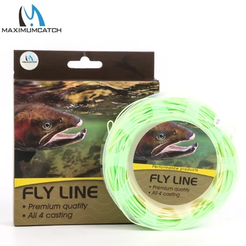 

Maximumcatch 100FT WF4/5/6/7/8F Switch Fly Fishing Line Weight Forward Floating Fly Line With Two Welded Loops Fishing Line