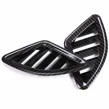 Новинка-ABS хромированный стиль для Bmw X1 F48- приборная панель переменного тока на выходе вентиляционная Крышка Накладка для Bmw X2 F47