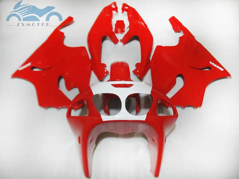 

Top selling Fairing kits for Kawasaki ninja ZX7R 96 97 98-03 red white road racing fairings bodywork ZX 7 R 1996-2003 OT12