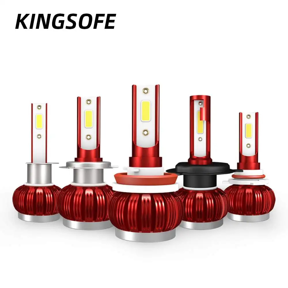 

2X 6000k 50w LED Car Headlight Bulbs H1/H7/9005 H10 HB3/H4 HB2 9003/9006 HB4/9012/H8 H9 H11 H16 Car Styling led automotivo