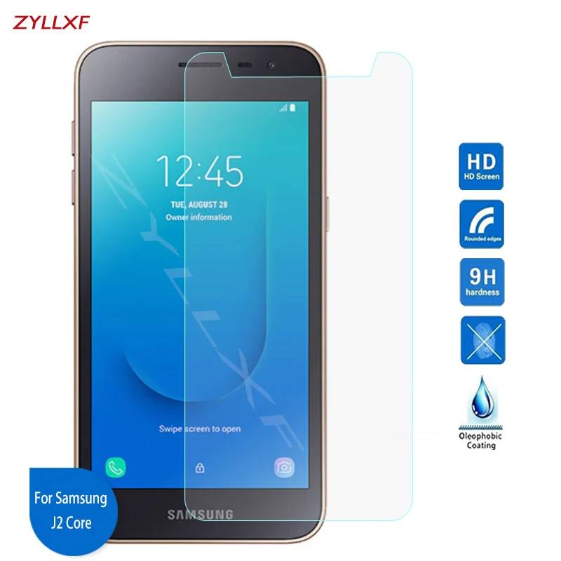 Для Samsung Galaxy J2 Core закаленное стекло Премиум Защитная пленка 5 в 9H 2.5D