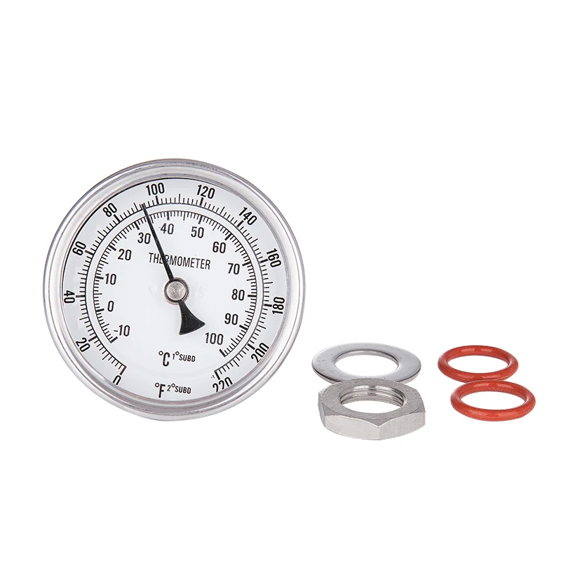 Buy Beer Kettle Brewing Dial Thermometer, 1/2 NPT