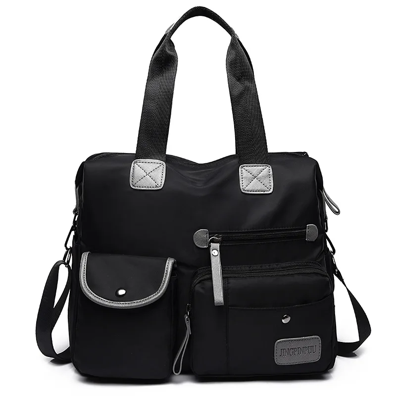 Delle Satchel Lampo Chiusura Impermeabile Palestra Da Ladys Borsa Donne Sacchetti blu Il Spalla Nero Acquisto Modo Alta Di capacità prugna Casual Della Spiaggia Nylon PwPYXrq