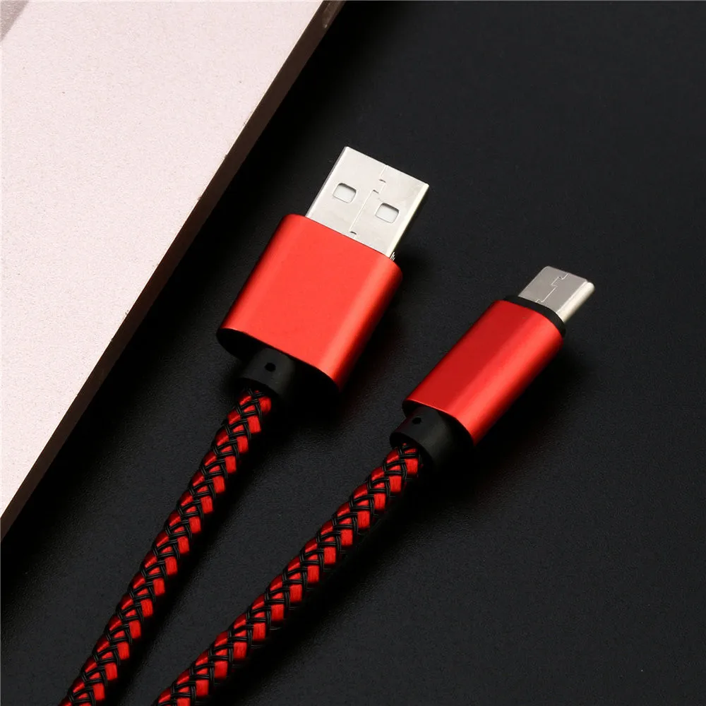 Universal Micro USB Charger Cable Charging Cord Compatible With Android Phone Charge Cables For Samsung For Huawei For Xiaomi