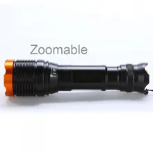 2000 lumen Aluminum Torches Zoom font b led b font font b flashlight b font Mini