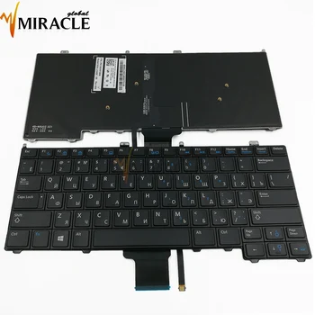 

E7440 Russian Laptop Keyboard For Dell E7440 E7420 E7240 E7420D RU black backlight 06VDMV 65890 test good wholesales drop ship