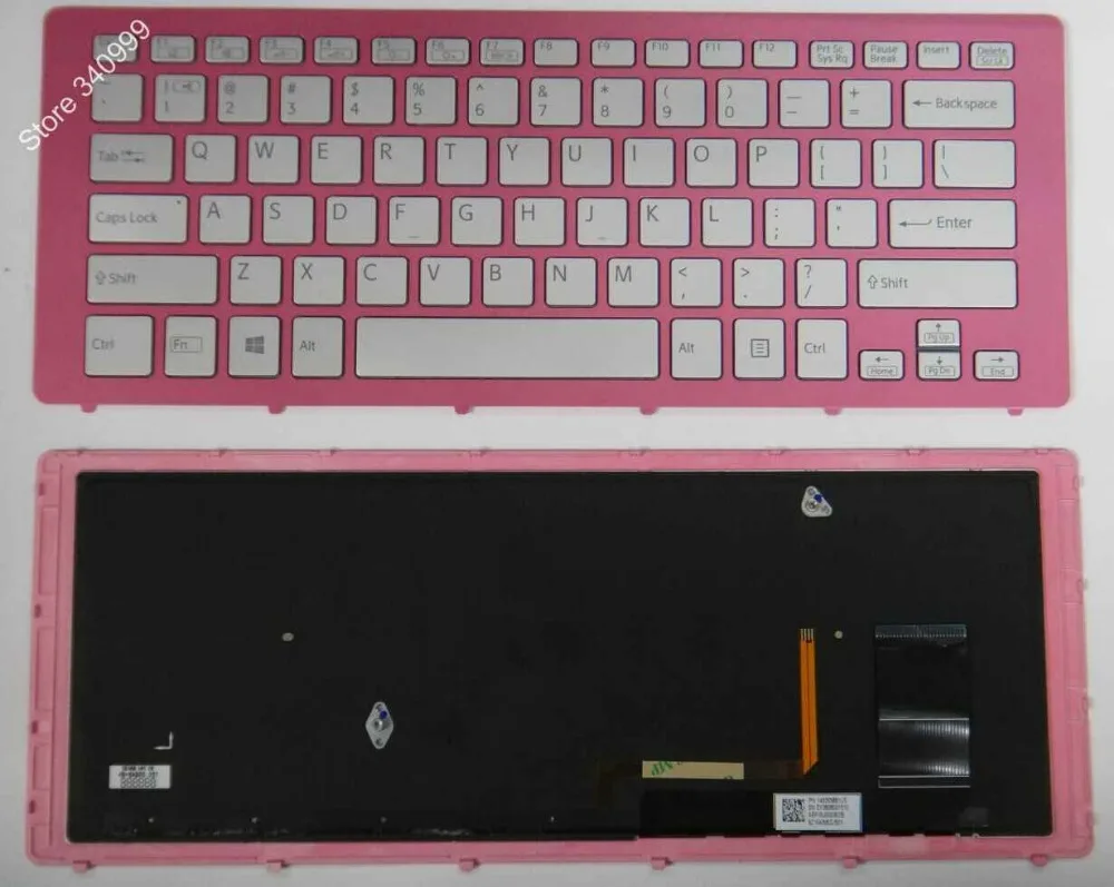 Клавиатура для ноутбука SONY svf15nb1gv SVF 15N SVF15N18SCS SVF15N18SCP SVF15N18SCB с подсветкой |