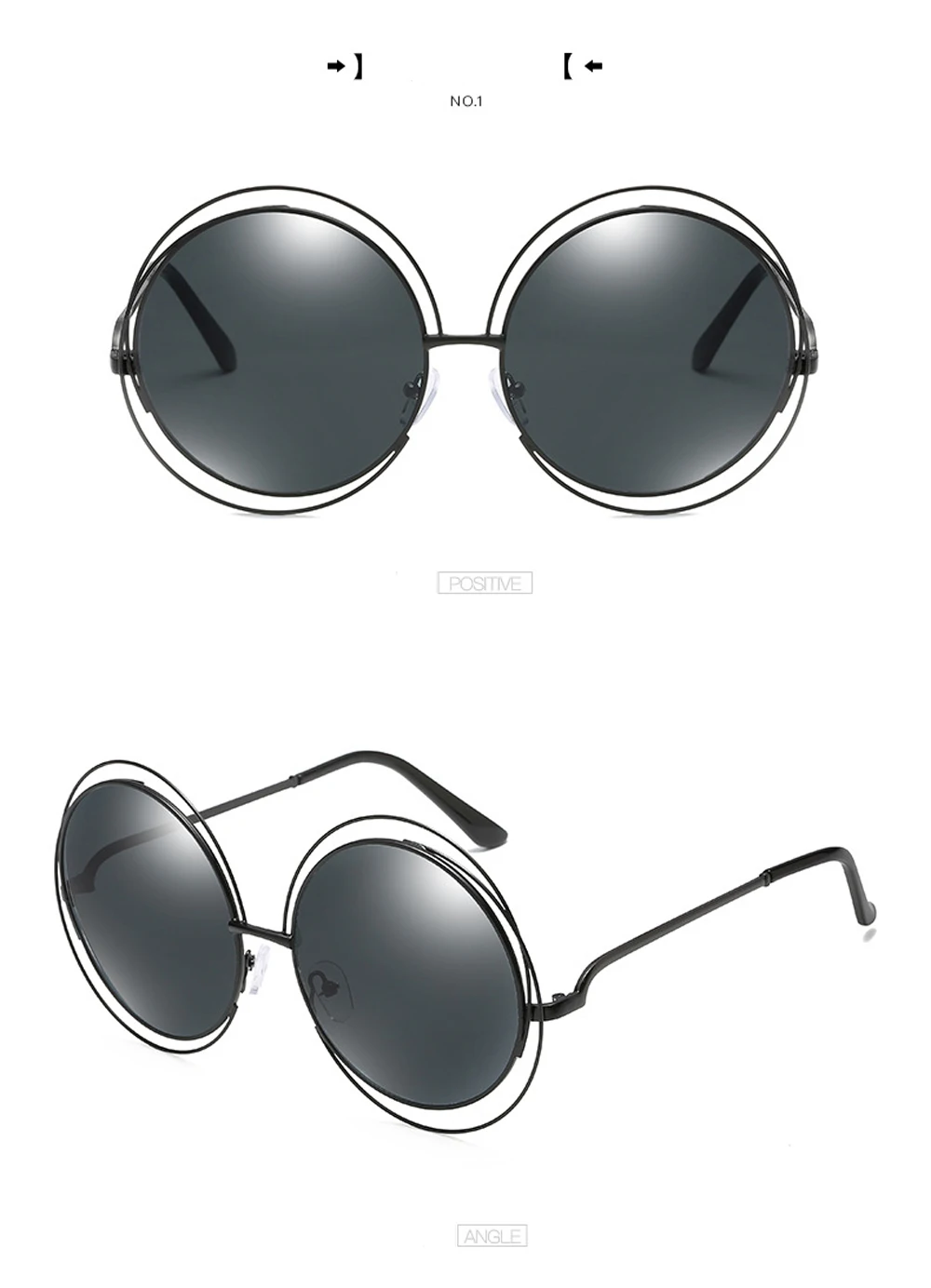 MuseLife более размера d Круглые Солнцезащитные очки Модные женские большой размер большие ретро Зеркальные Солнцезащитные очки женские винтажные брендовые дизайнерские UV4