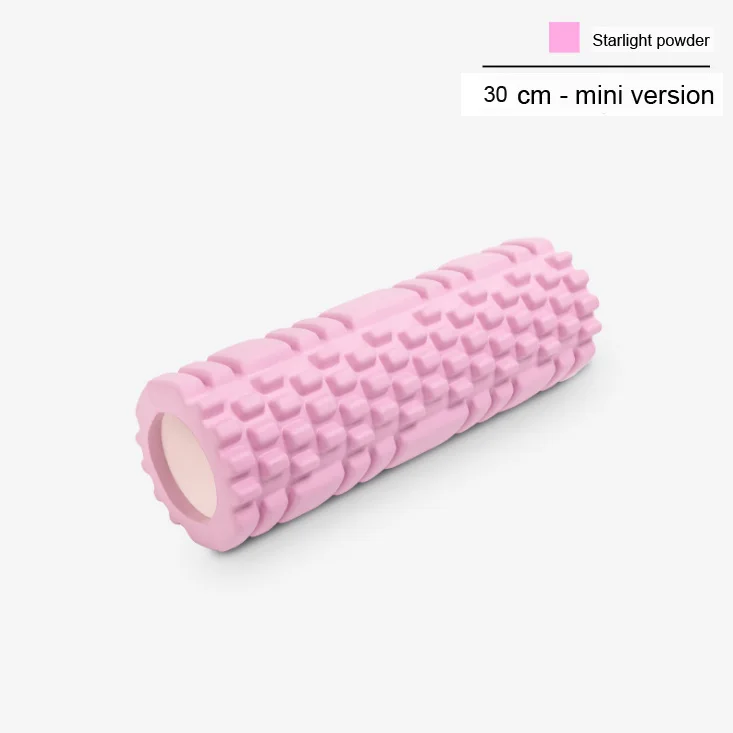 Пена оси Начинающий расслабляющий массаж мышц оси туза клуб ролик для фитнеса йога колонка йога пена ролик 33 см 45 см - Цвет: 30cm pink