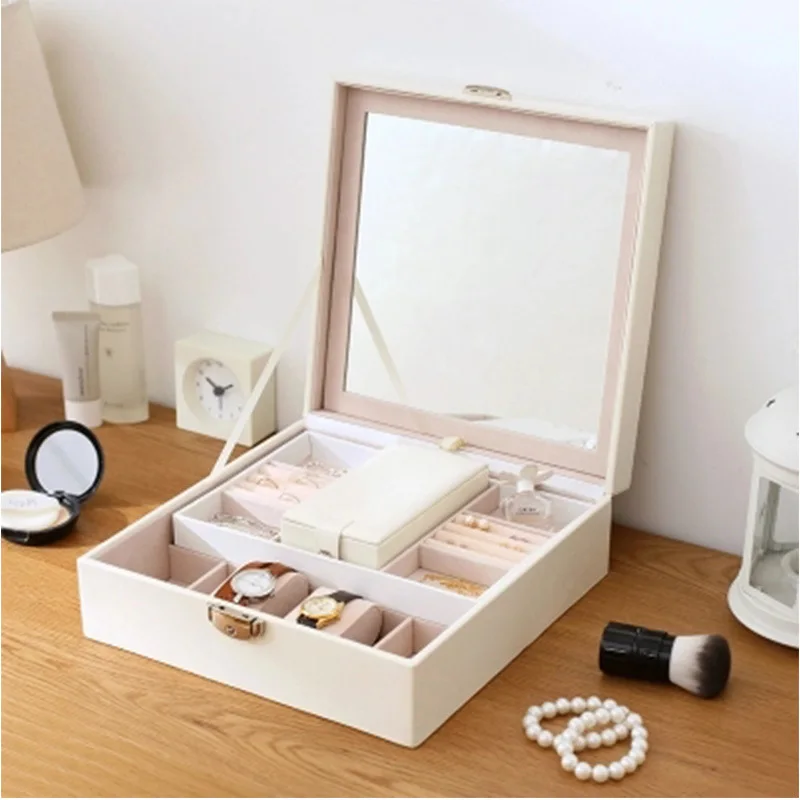 шкатулка для украшений с зеркалом, мдф, 15,3х11,2х10,2 см артикул: 504-540. шкатулка с зеркалом и подсветкой. 5 × 16. шкатулка, арт. сундучок для украшений с зеркалом.