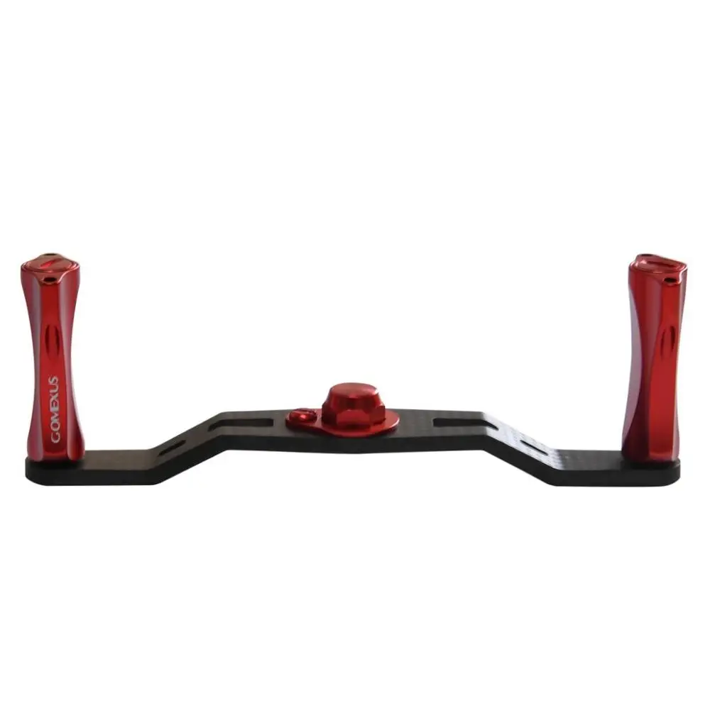 Power Handle Carbon Fiber For Shimano Daiwa Abu Garcia lews Quantum Baitcasting Round Reel As Description