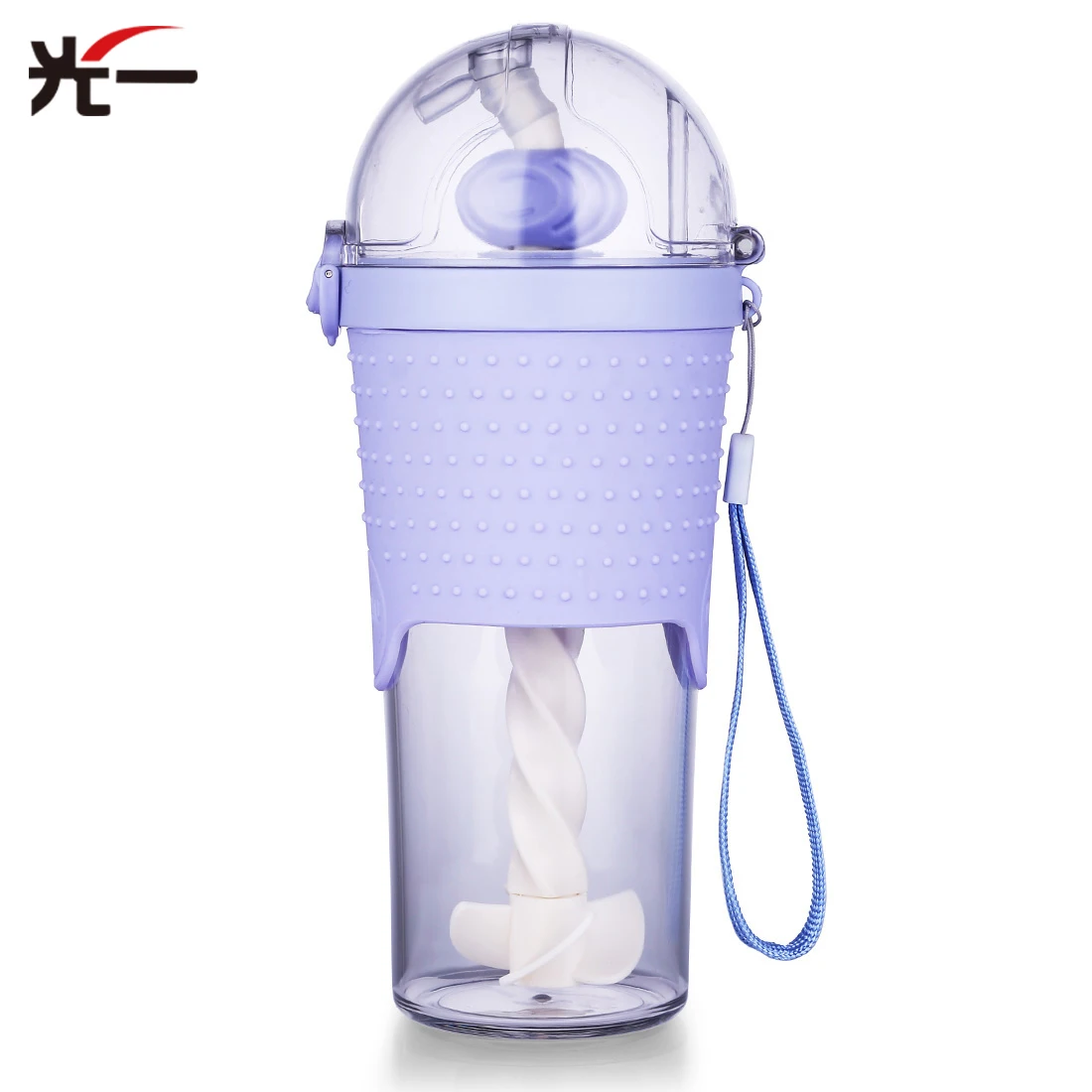 GYBL228 500ML Plastic Juice Cup Leak proof with Stiring children Sippy