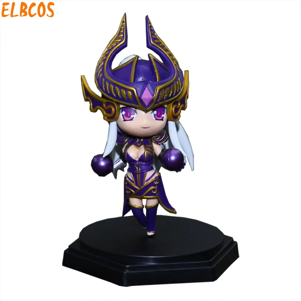 

Dark Sovereign 15cm/5.9'' TV GAME Cosplay Syndra Middle Q Version PVC Action Figures Toys Model toys