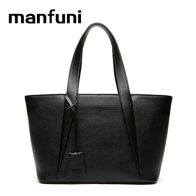

MANFUNI 2018Large-capacity soft leather bag ladies handbag ladies oblique bag ladies shoulder bag female handbag