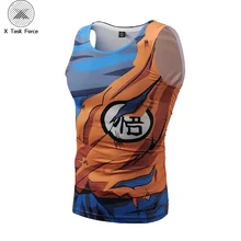 Hipsterme лето Аниме Dragon Ball Z безрукавки для женщин Гоку Гохан жилет Yamcha Вегета Джерси 3D верхняя одежда костюм плюс для мужчин женщин