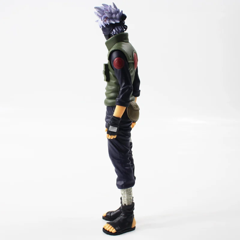 Kopen 28cm Anime Naruto Shippuden Grandista Hatake Kakashi Banpresto Shinobi Relaties PVC Action Figure Collection Model Toy