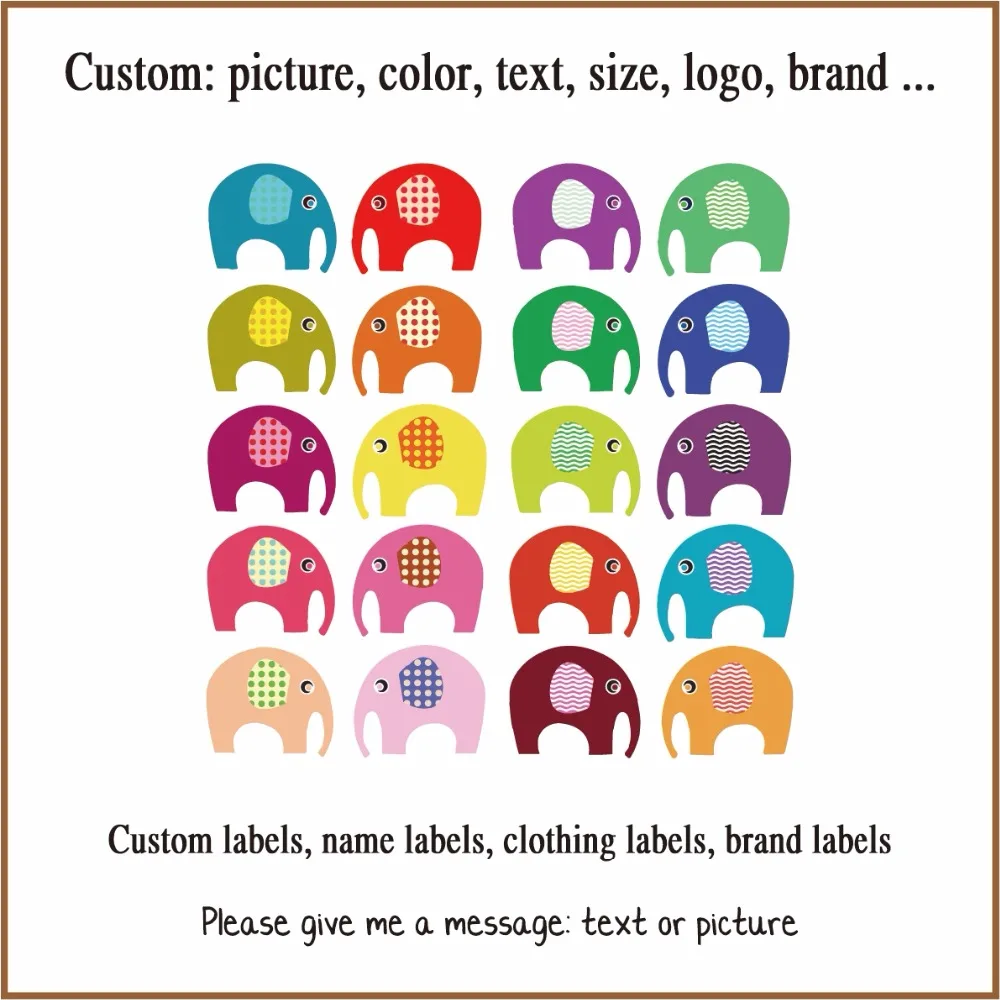 custom name label children s clothing label ironing label boy and