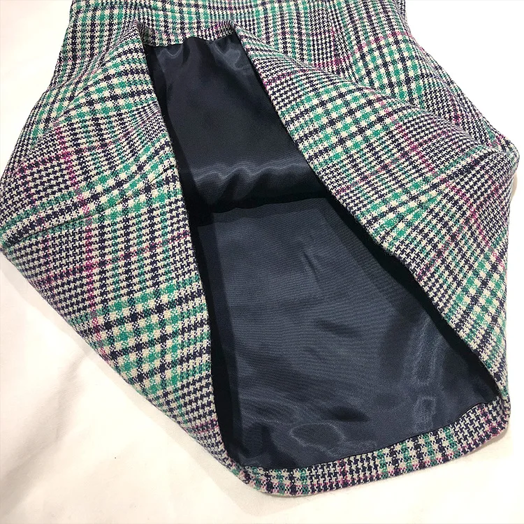 England style plaid blazers jackets women 2019 spring autumn elegant blazers coat G102 England style plaid blazers jackets women 2019 spring autumn elegant blazers coat G102