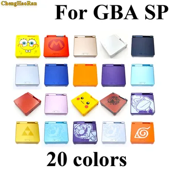 

20 colors No screen screwdriver For GBA SP Housing Case Cover Replacement Full Shell Set Kit For Nintendo GameBoy Advance SP