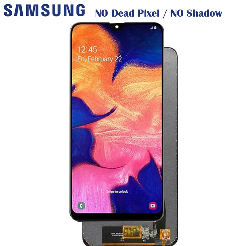 Оригинальный ЖК экран с дигитайзером для Samsung galaxy A10 A105/DS A105F A105FD A105A|Экраны