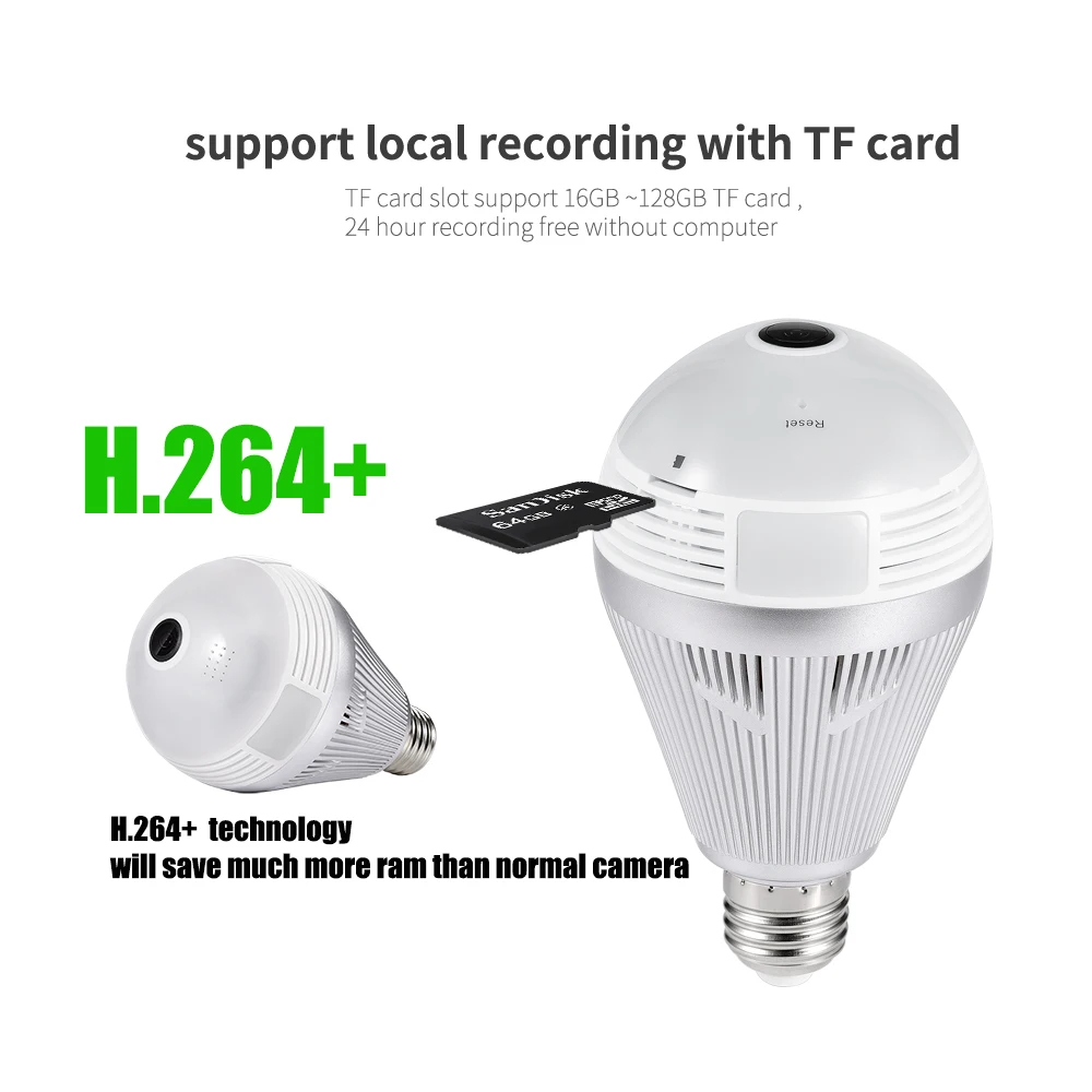IP камера видеонаблюдения рыбий глаз 960P/3 Мп/5 МП 360 градусов|security wifi camera|wifi ip cameraip