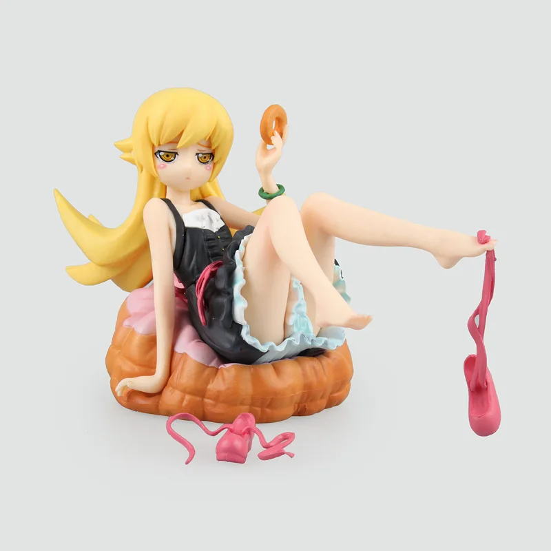

Free Shipping 5" Bakemonogatari Oshino Shinobu Second Season Boxed 12cm PVC Action Figure Collection Model Doll Toy Gift