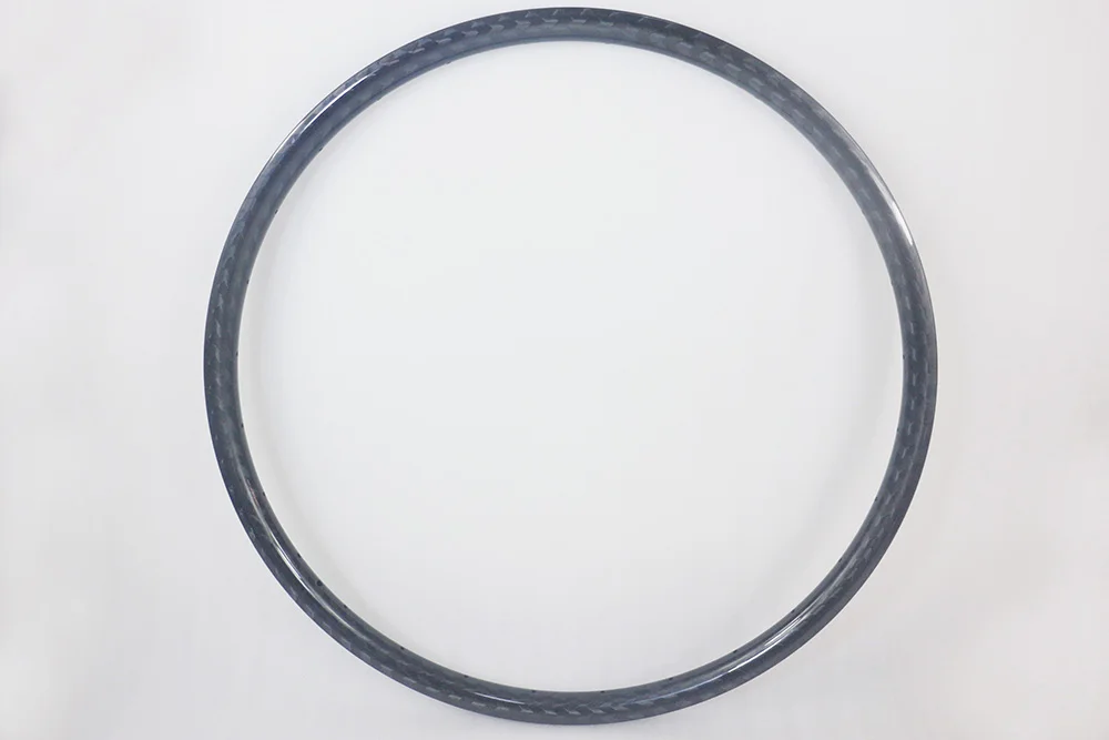 29er XC Asymmetric hookless MTB Carbon Rim 28mm wide 25mm deep Twill 12K Tubeless Mountain bike Wheels