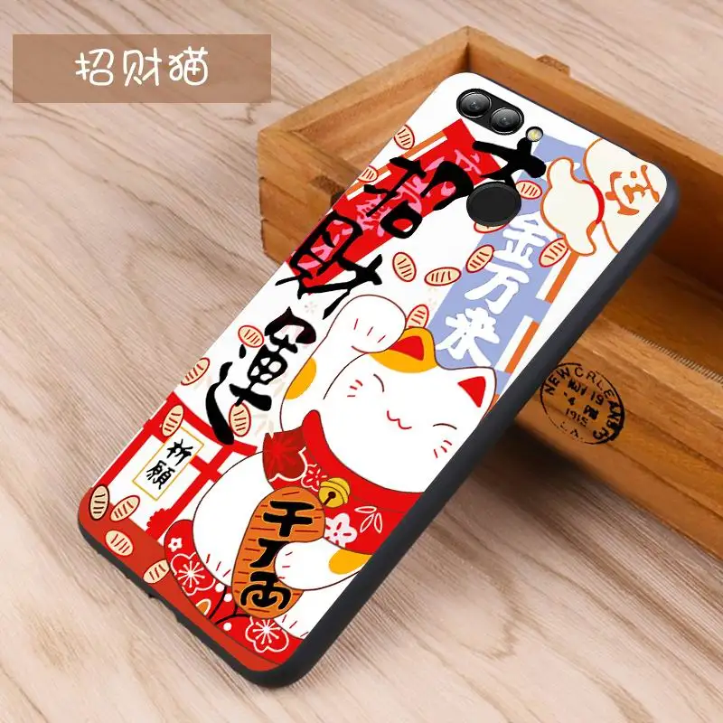 Huawei nova 2 Case Original Cover for Huawei nova 2 Bag Case Cover Skin Wolf Fish Skull nova 2 Fundas 100% 26
