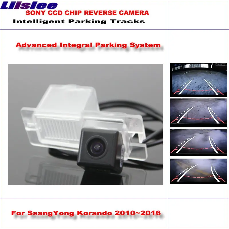 

Liislee Intelligentized Reversing Camera For SsangYong Korando 2010~2016 Rear View Back Up 580 TV Lines Dynamic Guidance Tracks