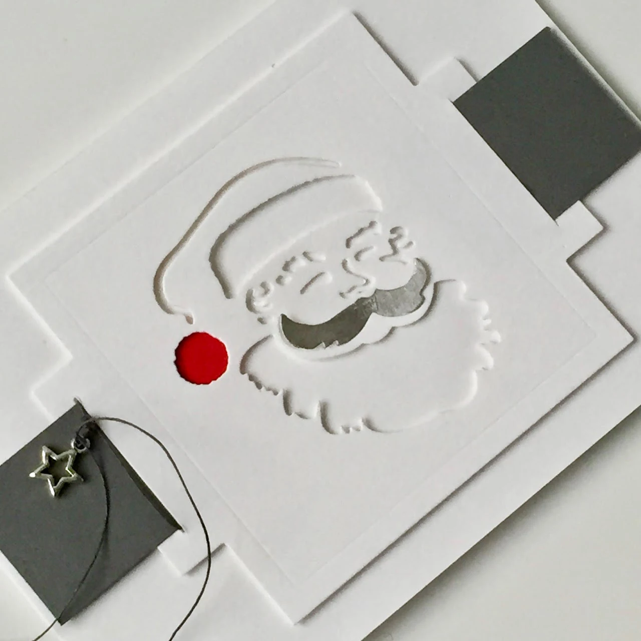 

DiyArts Santa Claus Christmas Avatar Metal Cutting Dies for Scrapbooking 51*62mm Stitch Die Cut Troqueles New 2019