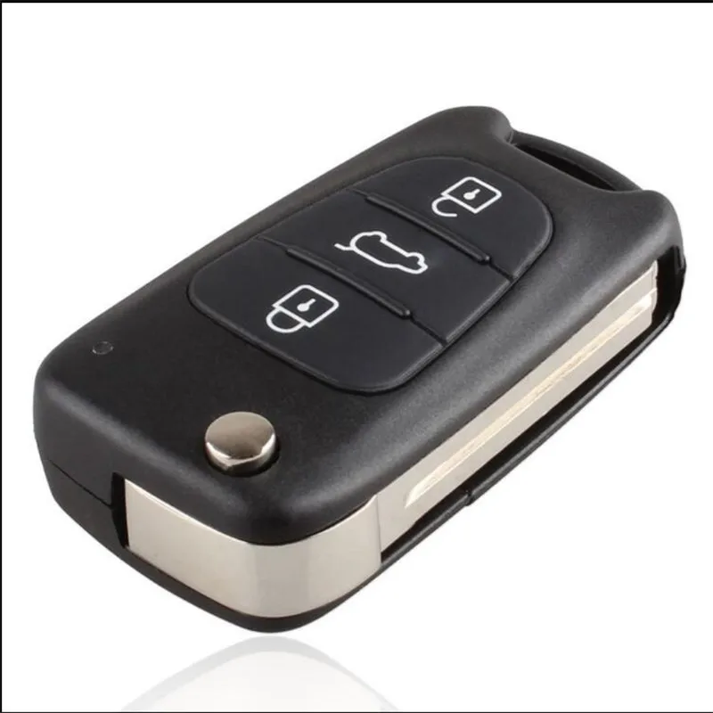 

3 Button Silicone Car Remote Key Fob Shell Cover Case Car Remote Keychain Shell For Kia K2 K5