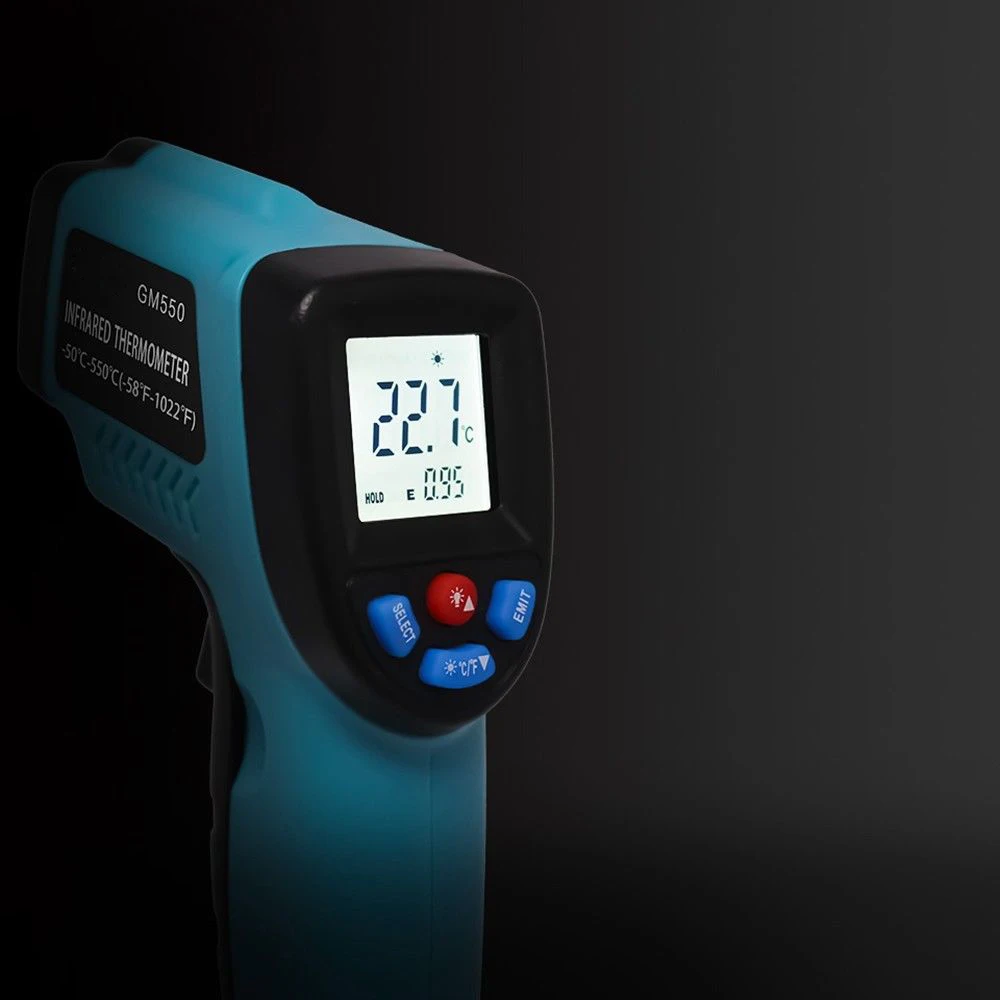 

Hot GM550 Digital Infrared Thermometer Pyrometer Aquarium Thermometer Outdoor Temperature Gauge MDD88