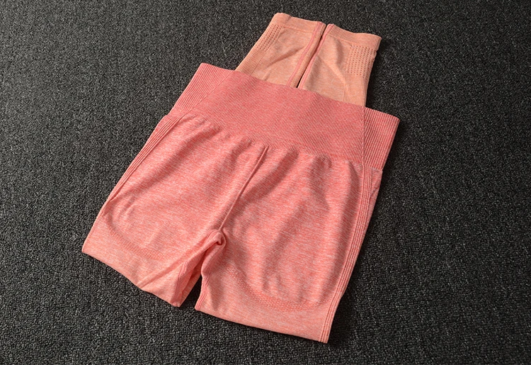 Ombre Бесшовные женские штаны для йоги с высокой талией Леггинсы для тренировки в тренажерном зале леггинсы для фитнеса