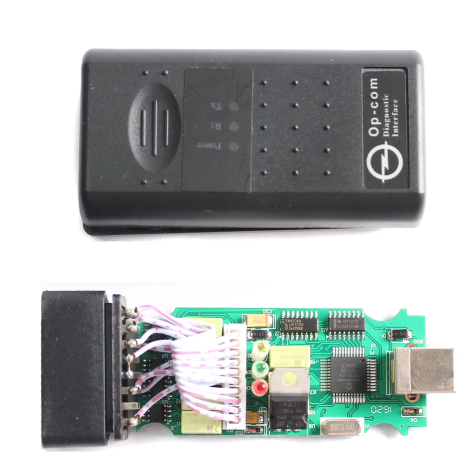 Горячая V5 V1.99 OP COM с PIC18F458 CAN BUS OBD2 OP-COM V5 OPCOM диагностический инструмент с бесплатной доставкой