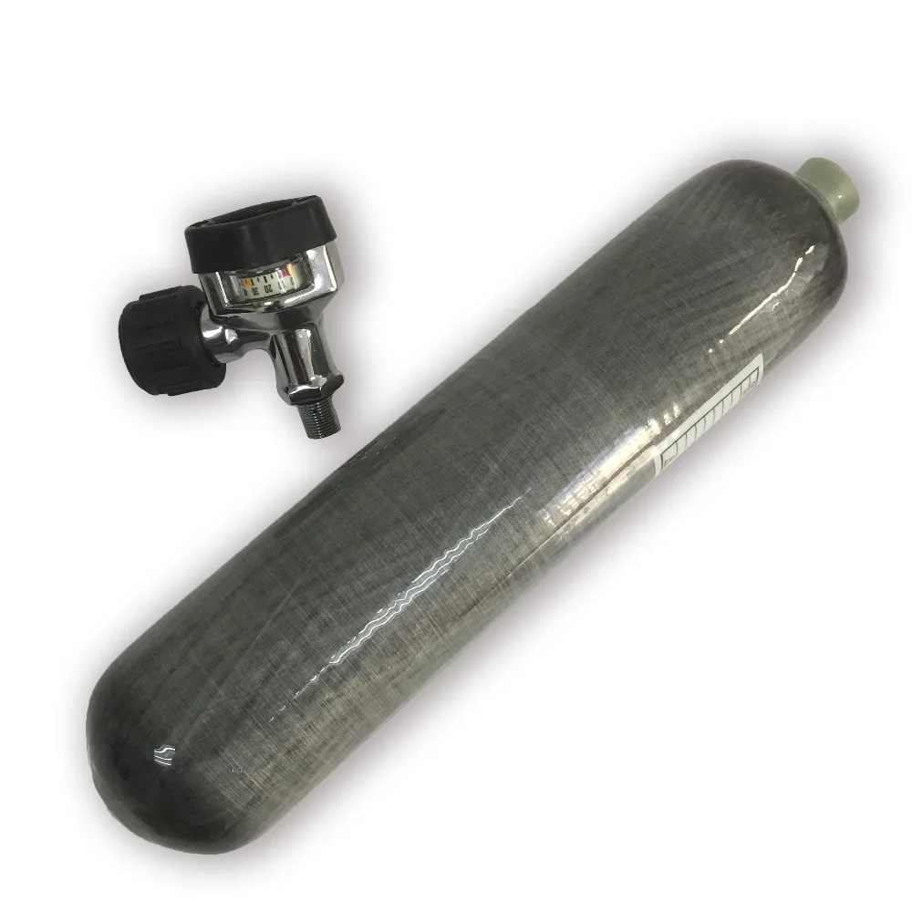 AC10221 Pcp Air Gun Use 2L 30Mpa Carbon Fiber Gas Cylinder 4500psi High Pressure Paintball Tank For Pcp Air Rifle Acecare