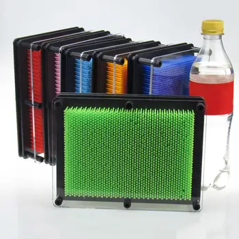 

3D Clone Pin Art Sculpture Hand Print Kids Children Toy Office Decor Ornament