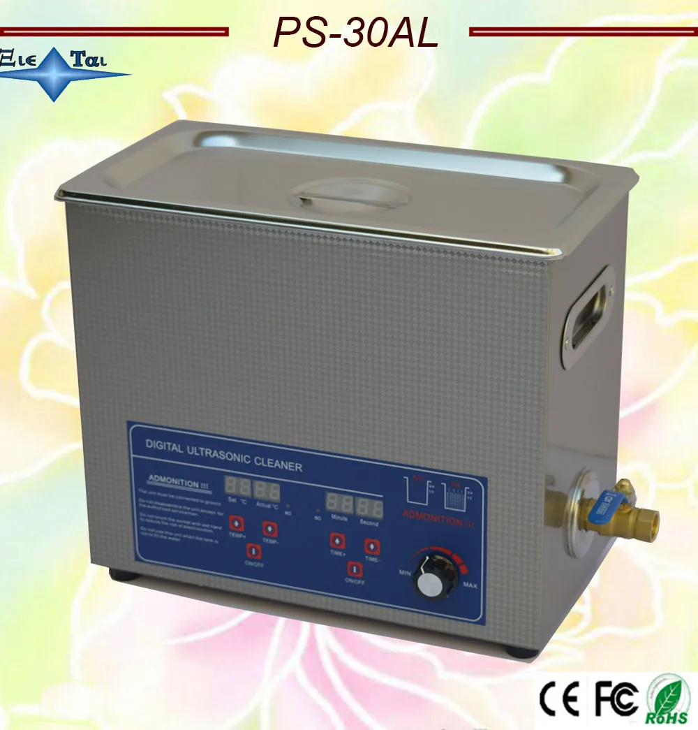 Горячая Распродажа PS 30AL Регулируемый power70 180W Ультразвуковой очиститель 6L