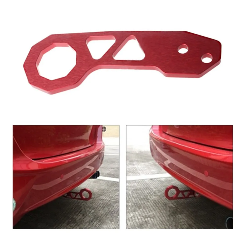 تعديل السيارات مقطورة هوك دائم سبائك الألومنيوم الوفير سحب هوك العالمي مقطورة سيارة حلقة مركبة سحب شريط