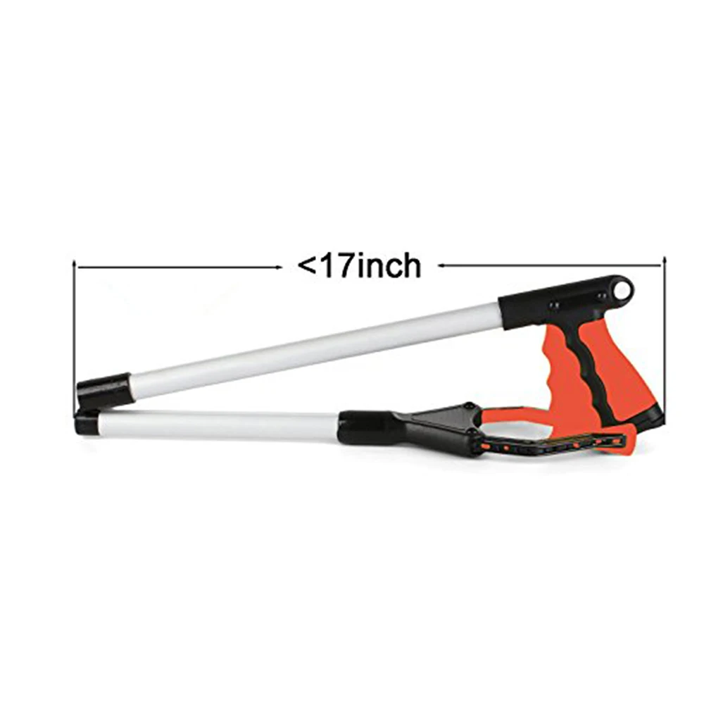 

2pcs Reachers Grabber Pick Up Tool Foldable Lightweight Long Duty Mobility Aid Extender Gripper Tool Claw Trash Garbage Picker