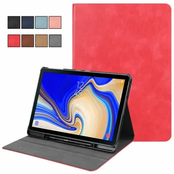 

Tablet Case For Samsung Galaxy TAB S4 10.5 SM-T835/T830 Smart Case Original Brand Flip PU Leather Case With Sleep/Wake up