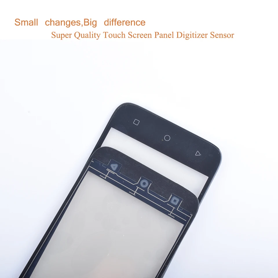 Сенсорный экран дигитайзер для ZTE maven 3 Z835 Сенсорная панель Сенсорный экран объектив Переднее стекло сенсор без ЖК-дисплея Z835 Замена черный 5,0"