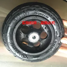 150 мм Скутер инфляционное колесо с алюминиевым сплавом ступица " пневматическая шина с внутренней трубкой электрический скутер 6-дюймовая шина