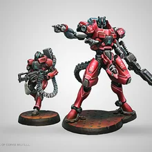 [Loong Way Miniatures] Corvus Belli Infinity 043" IGUANA" SQUADRON 32 мм Металлические Миниатюрные